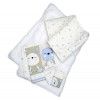 Σετ Βρεφικού Κρεβατιου Happy Rabbit Blue 905325
