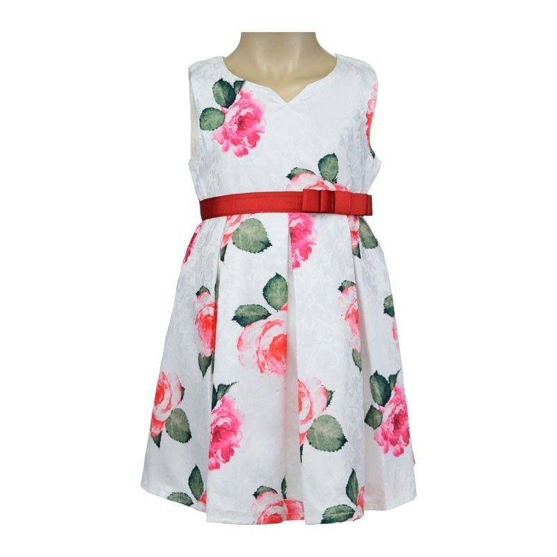 Φόρεμα Κορίτσι 2619 Red Flowers(1-4)