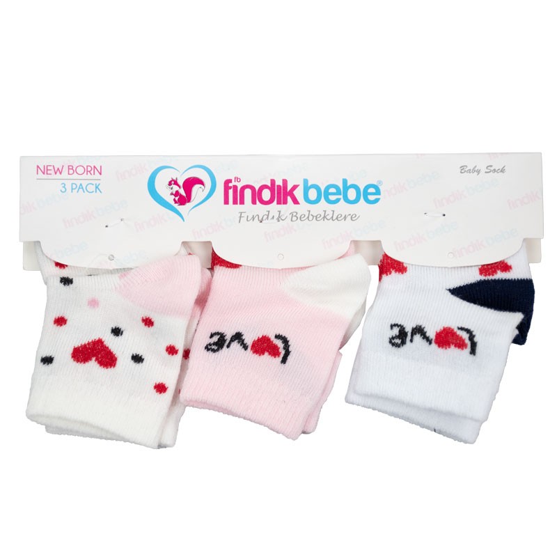Βρεφικά καλτσάκια Love 8073 (0-3 μηνών)