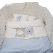 Σετ Βρεφικού Κρεβατιου Happy Rabbit Blue 905325