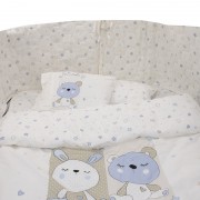 Σετ Βρεφικού Κρεβατιου Happy Rabbit Blue 905325