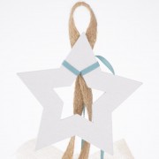 Χειροποίητη Μπομπονιέρα Αστέρι 5952 Κρεμαστό