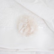 Ολοκληρωμένο Πακέτο Βάπτισης Κορίτσι 726 Πεταλούδα Δερμάτινη Βαλίτσα