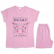 Πυτζάμα 530 κορίτσι Heart (12-16 ετών)