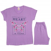 Πυτζάμα 530 κορίτσι Heart (12-16 ετών)