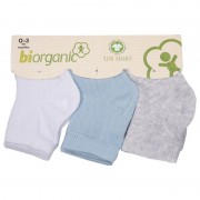 Βρεφικές κάλτσες 68344 3τμχ biorganic(0-3 μηνων)
