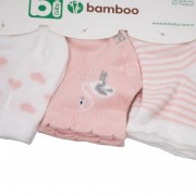 Βρεφικές κάλτσες 3τμχ 68135 flamingo (one size)