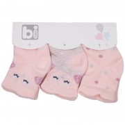 Βρεφικές κάλτσες 3τμχ 68332 owls (one size)