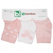 Βρεφικές κάλτσες 3τμχ 68133 bow (one size)