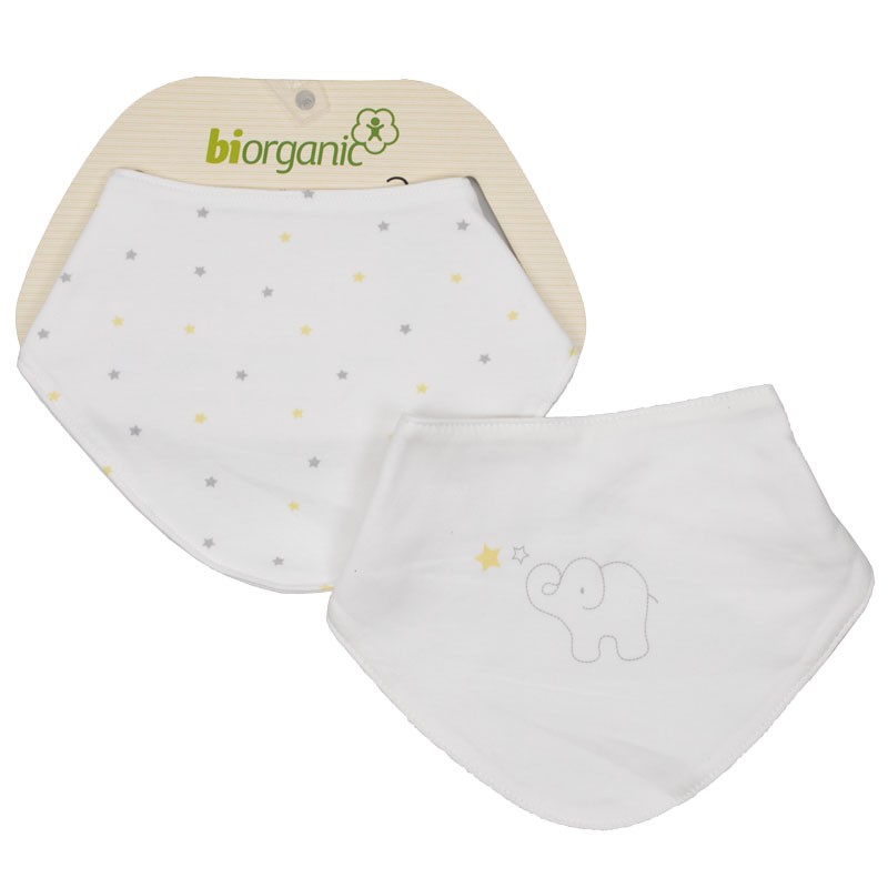 Τρίγωνη σαλιάρα 75109 elephant (38x17εκ.)