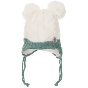 Βρεφικό  Σκουφάκι 2110-03 κορίτσι (0-18 Μηνών)