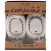 Βρεφικά πλεκτά παπουτσάκια 3301 newborn (one size)