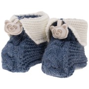 Βρεφικά πλεκτά παπουτσάκια 3301 newborn (one size)