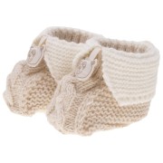 Βρεφικά πλεκτά παπουτσάκια 3301 newborn (one size)
