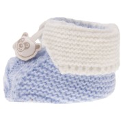 Βρεφικά πλεκτά παπουτσάκια 3301 newborn (one size)