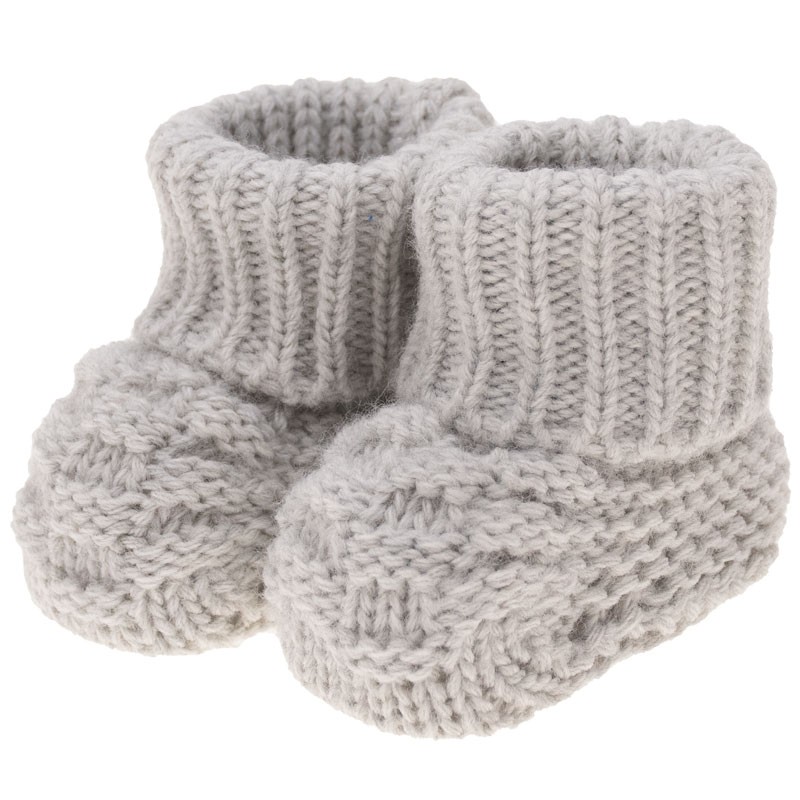 Βρεφικά πλεκτά παπουτσάκια 2301 newborn (one size)