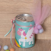 Μπομπονιέρα βάπτισης κουμπαράς 6029 Unicorn