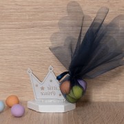 Μπομπονιέρα βάπτισης βραχάκι plexi glass 5980 Little Prince