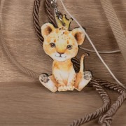 Χειροποίητη Μπομπονιέρα 6046 μπρελόκ lion king