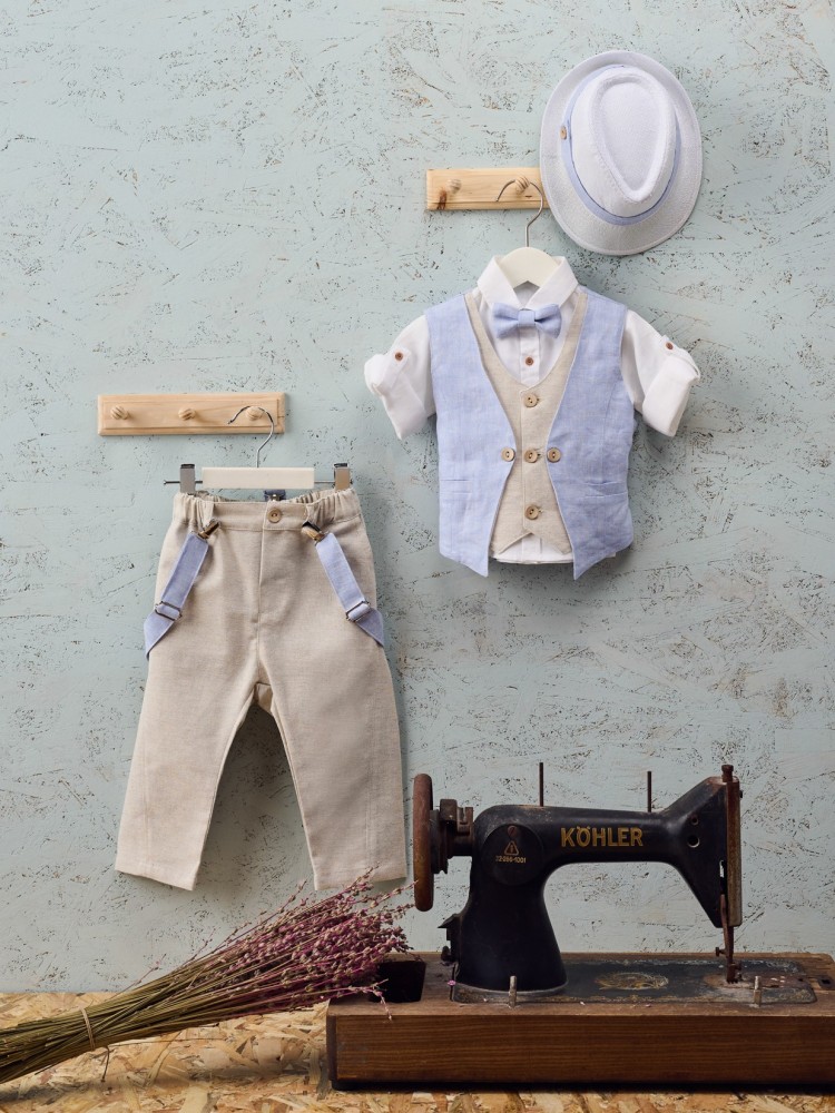 Κοστούμι Βάπτισης as123 Aslanis Baby