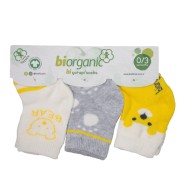 Βρεφικές κάλτσες 68411 3τμχ biorganic