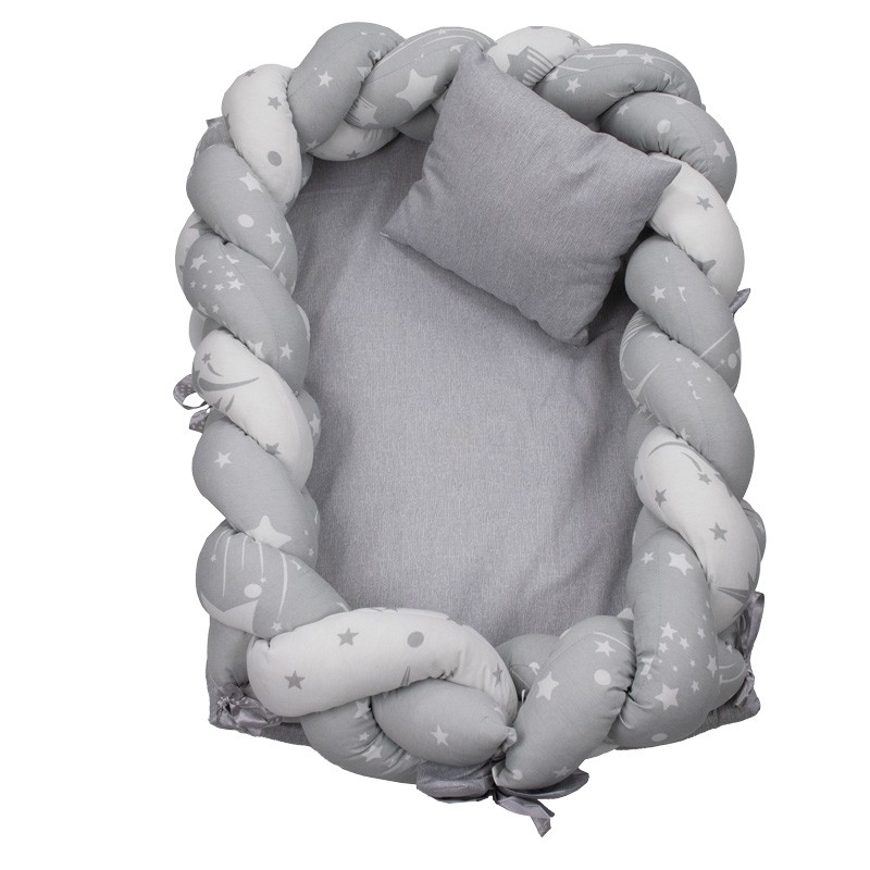 Βρεφική φωλιά 140466grey (70x45εκ.)