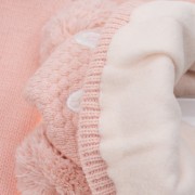 Βρεφικό σετ κασκολ-γαντια-σκουφάκι 22150-03 (0-18 μηνών) 