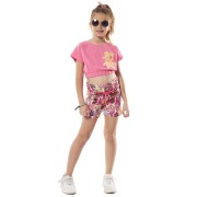 Εβίτα 238138 Σετ σορτς με crop top 6-16