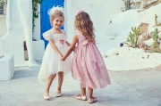 Aslanis Baby Αs830 Φόρεμα Βάπτισης  2τμχ