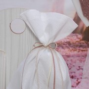 Makis Tselios Βαπτιστικό πακέτο 205 Φιόγκος Λευκός 8τμχ