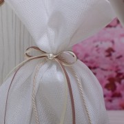 Makis Tselios Βαπτιστικό πακέτο 205 Φιόγκος Λευκός 8τμχ