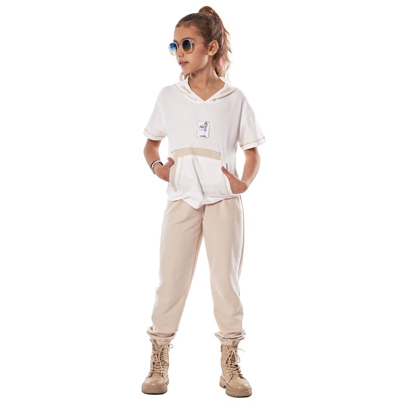Εβίτα 238033 Σετ παντελόνα με crop top 6-16