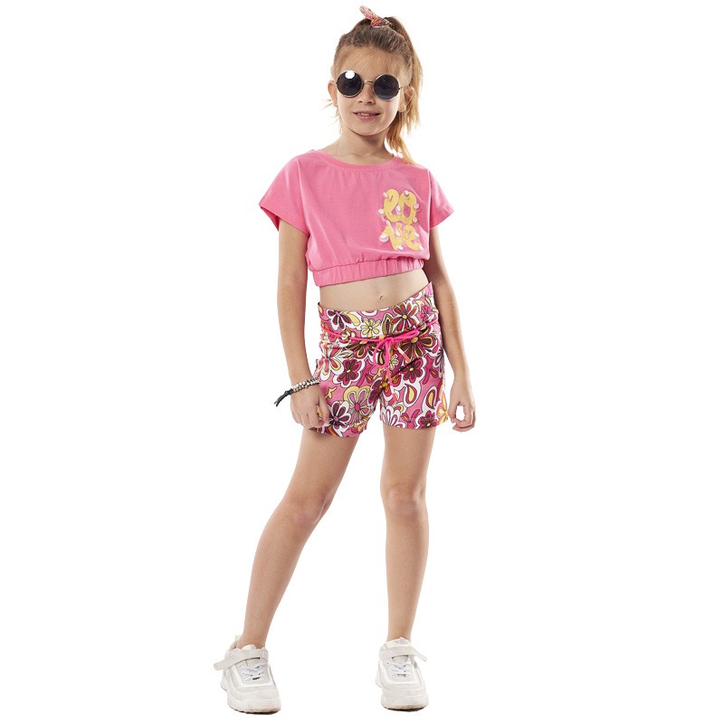 Εβίτα 238138 Σετ σορτς με crop top 6-16