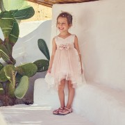 Aslanis Baby Αs820 Φόρεμα Βάπτισης 2τμχ  