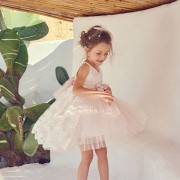 Aslanis Baby Αs820 Φόρεμα Βάπτισης 2τμχ  