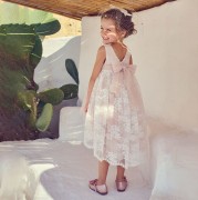 Aslanis Baby Αs820 Φόρεμα Βάπτισης 2τμχ  