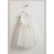 Piccolino Vera ivory DR23S112 Φόρεμα Βάπτισης 2 τμχ
