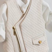 Piccolino Be Fabulous Furilo ivory 23S01 Κοστούμι Βάπτισης 6τμχ