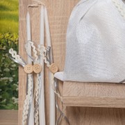 Makis Tselios Βαπτιστικό πακέτο 618 Γκρι τρόλευ 8τμχ