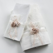 Piccolino LK-TULIANA-IVORY Σετ Λαδόπανα 5τμχ