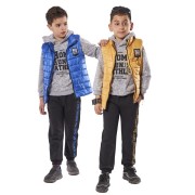 Hashtag 227814 Σετ 3τ.μ.χ φόρμες με αμάνικο μπουφάν 1-6