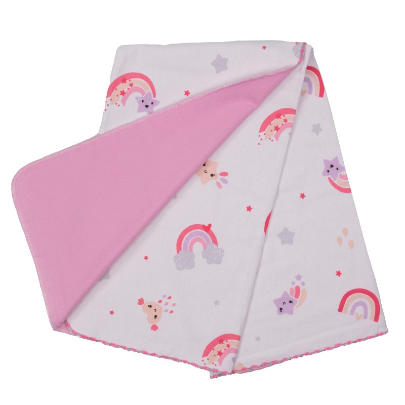 Βρεφική πάνα διπλή 7755-1 (90X80 εκ.) Βρεφική πάνα διπλή 7755-1 (90X80 εκ.)