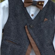 Piccolino Kevin 23f18Brown Χειμερινό Κουστούμι 6τμχ