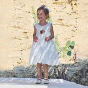 Aslanis Baby Αs846 Φόρεμα Βάπτισης 2τμχ