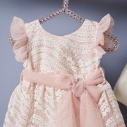Aslanis Baby Αs848 Φόρεμα Βάπτισης 2τμχ