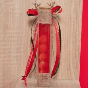 Χειροποίητη μπομπονιέρα σωλήνας christmas 6129