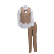Terry Wear 5588 Κοστούμι Βάπτισης 4τμχ μπεζ