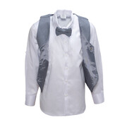 Terry Wear 5509 Κοστούμι Βάπτισης 4τμχ γκρι