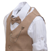 Terry Wear 5588 Κοστούμι Βάπτισης 4τμχ μπεζ