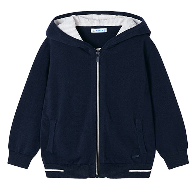 Mayoral 24-03361-002 Ζακέτα με κουκούλα πλεκτή Better Cotton 2-9
